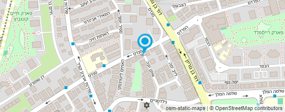 מפת הגעה אל ד"ר אגרנט אורן