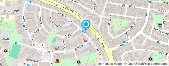 מפת הגעה אל בסט אדריכלים