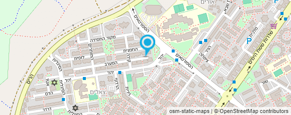 מפת הגעה אל בי"ס ימין הרצוג יסודי