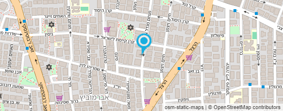 מפת הגעה אל ד"ר אליצור ברנשטיין