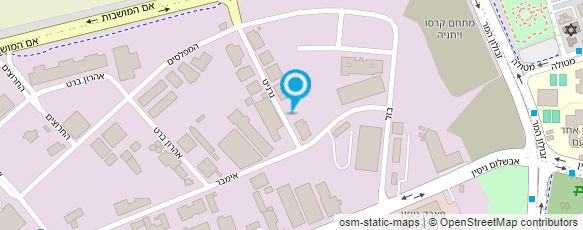 מפת הגעה אל "יש כיסוי" תוכנות תקציב וצ'קים בע"מ