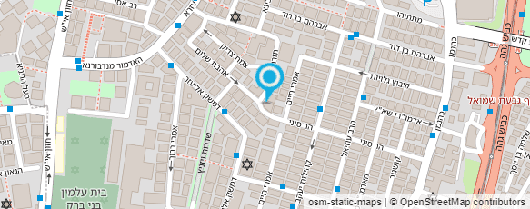 מפת הגעה אל שטנצל הרב שלמה