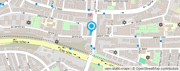 מפת הגעה אל מוניות קסם המכביה