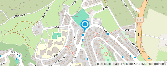 מפת הגעה אל מועצה מקומית גבעת זאב