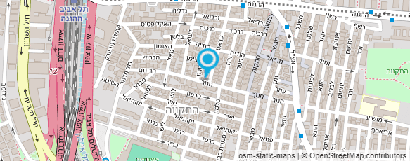 מפת הגעה אל מכולת מרק