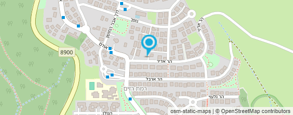 מפת הגעה אל מרכז השרות