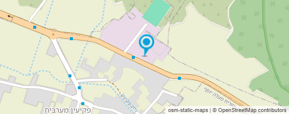 מפת הגעה אל תחנת דלק פז