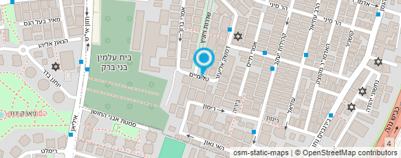 מפת הגעה אל אולמי שמחת המלכות-ויז'ניץ