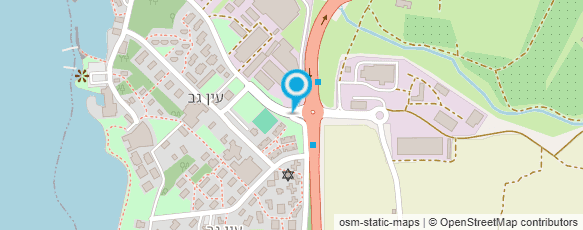 מפת הגעה אל תיירות עין-גב מפת הגעה אל תיירות עין-גב