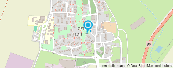 מפת הגעה אל "דקלים"