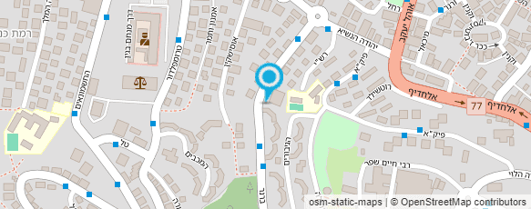 מפת הגעה אל המרכז לאבחון ושיקום מקצועי