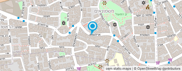 מפת הגעה אל עו"ד דפנה  גרוסמן דהאן