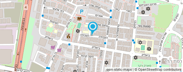 מפת הגעה אל סער יצחק