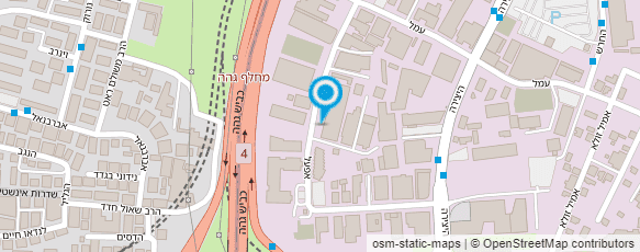 מפת הגעה אל ובר ס.ר. אלומיניום בע"מ