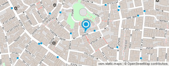 מפת הגעה אל אולפנא עירונית "אמונה"