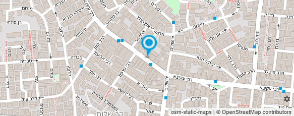 מפת הגעה אל "ריקי" פדיקור רפואי