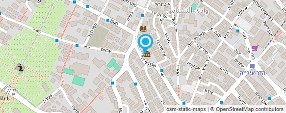 מפת הגעה אל מוזיאון חיפה לאמנות