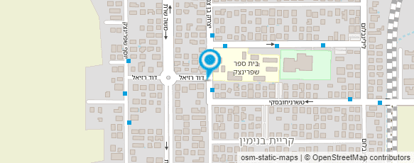 מפת הגעה אל דוד הובלות ועבודות מנוף