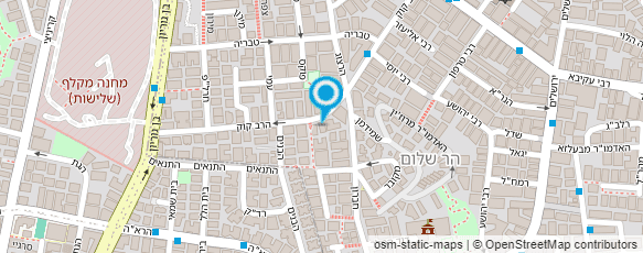 מפת הגעה אל גני מרגוע