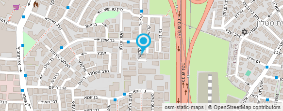 מפת הגעה אל בית ילדים- "אחוזת שרה"