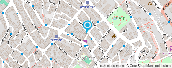 מפת הגעה אל סלון דייב