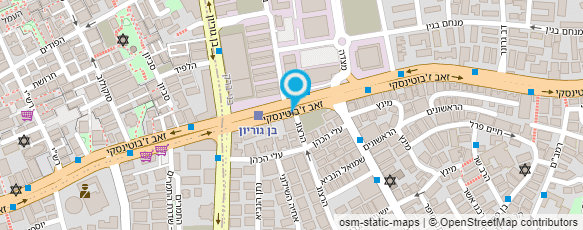 מפת הגעה אל גרעיני עפולה "מגדל"