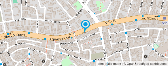 מפת הגעה אל שלטים רוב