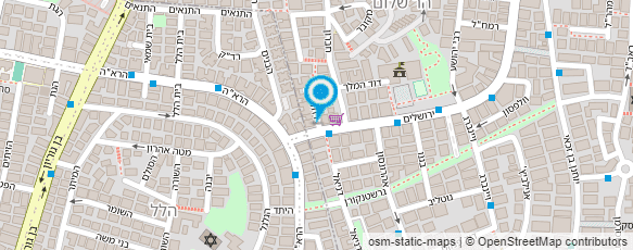 מפת הגעה אל עיריית בני-ברק