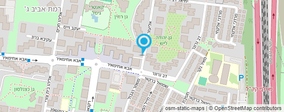 מפת הגעה אל ד"ר דוד קאהן