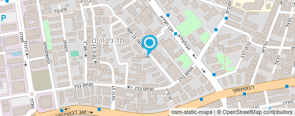 מפת הגעה אל "ניצן"