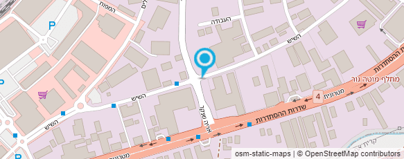 מפת הגעה אל מוסך חנן