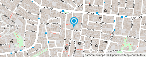 מפת הגעה אל בית מרחץ עירוני