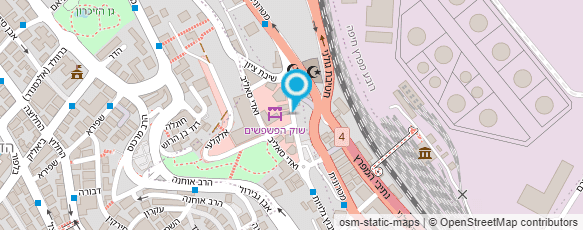 מפת הגעה אל מרכז הרהיטים