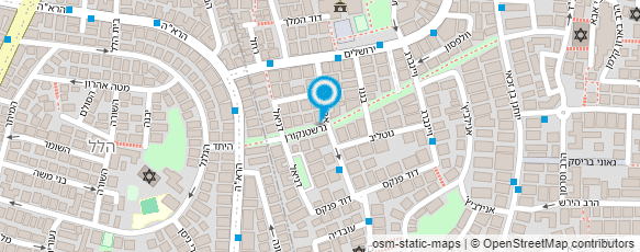 מפת הגעה אל אדמו"ר מראדזיו שליט"א