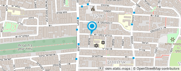 מפת הגעה אל ד"ר סביון מיכאל