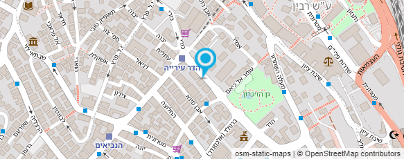 מפת הגעה אל פרסום "עקריש"