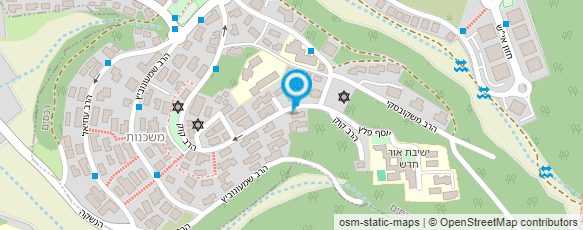 מפת הגעה אל תלמוד תורה תשב"ר הרב