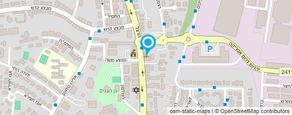 מפת הגעה אל שרות אייל