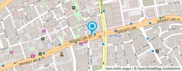 מפת הגעה אל א.אטלסוביץ ובניו בע"מ