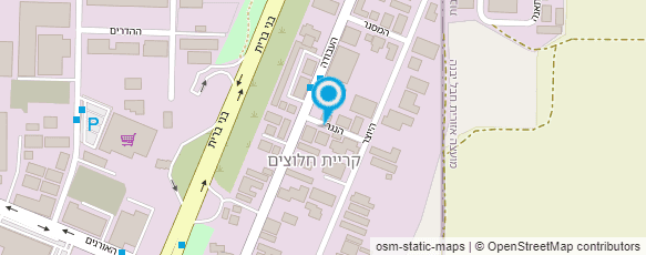 מפת הגעה אל תריסי פינחס