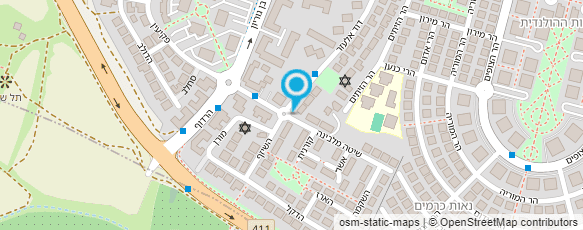 מפת הגעה אל בני מחיצות