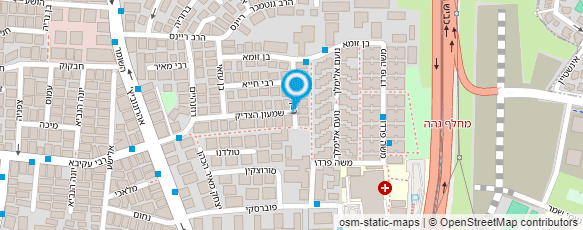 מפת הגעה אל זמל הרב אשר