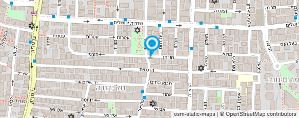 מפת הגעה אל גולן Hair-Club מספרת גברים