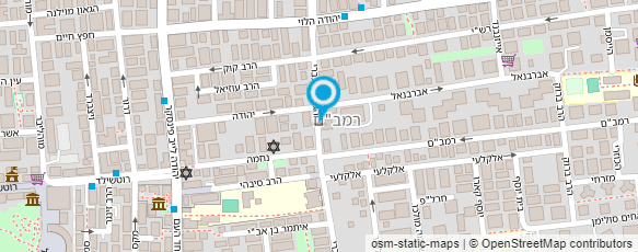 מפת הגעה אל סלון רחל