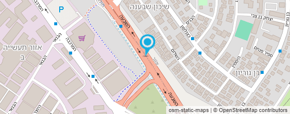 מפת הגעה אל שותפות צבר 78