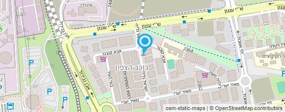 מפת הגעה אל ד"ר פרנק אהרון