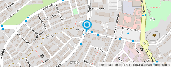 מפת הגעה אל קניון גת סנטר ניהול מבנים בע"מ