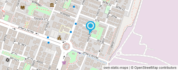 מפת הגעה אל ד"ר רוטנברג צבי