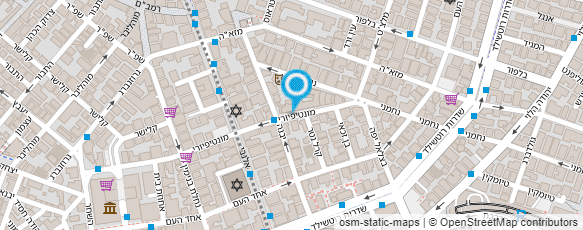 מפת הגעה אל מירון; בן -ציון ופריבס עו"ד ונוטריונים