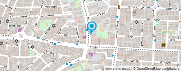 מפת הגעה אל שלו אבי בטחונות